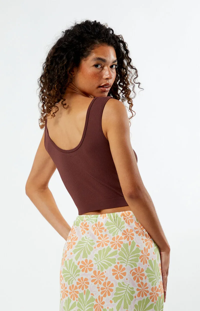 Contour Seamless Scoop Tank Top