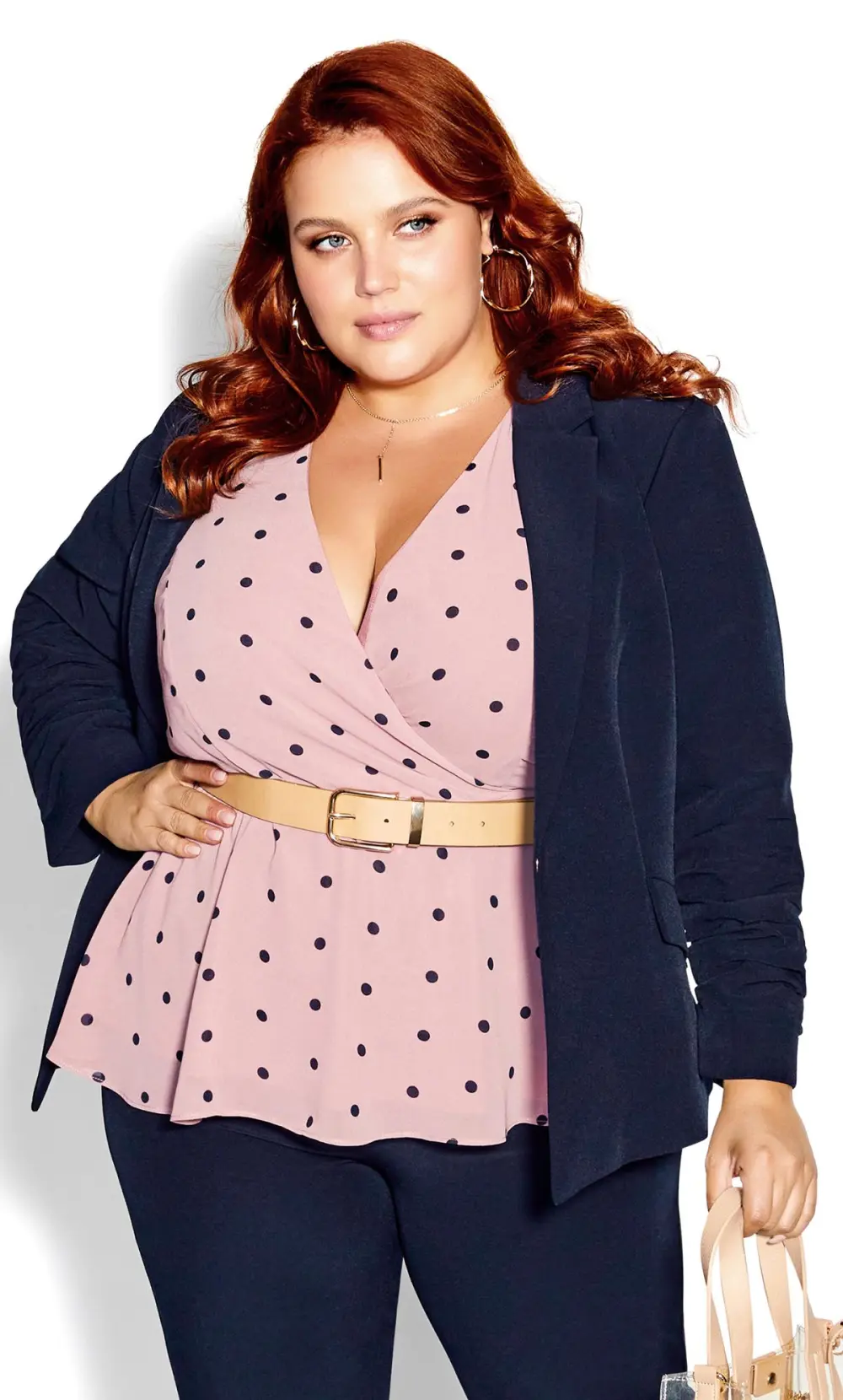 Evans Navy Blue Blazer