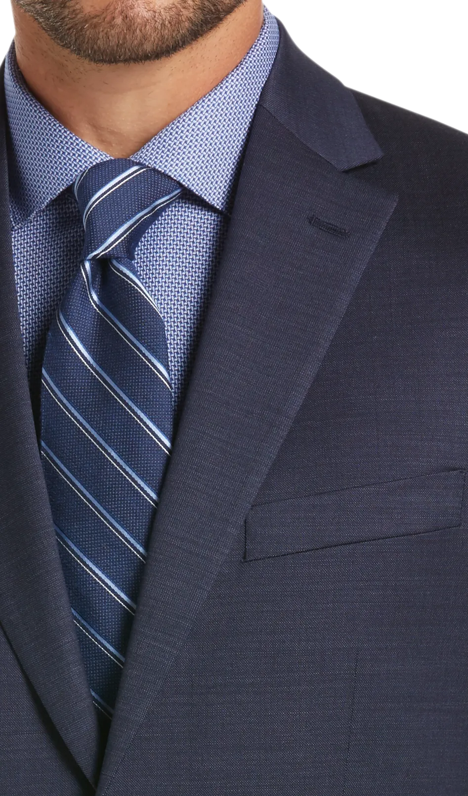 Awearness Kenneth Cole Executive Fit Wool Blend Suit Jacket