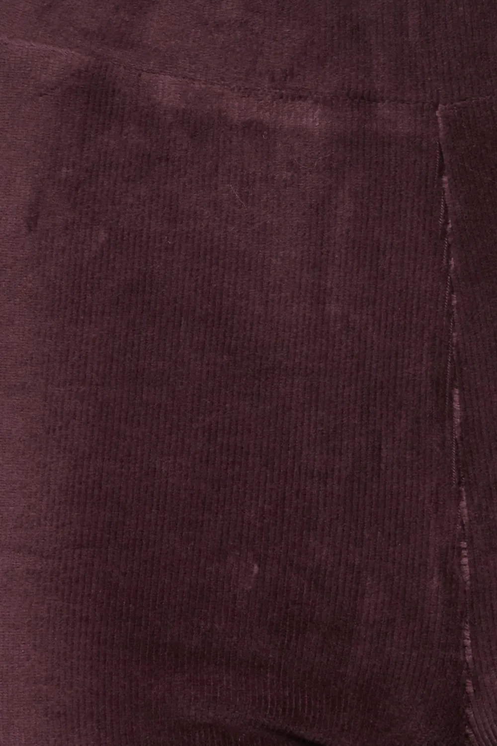 M&Co Burgundy Red Cord Stretch Leggings