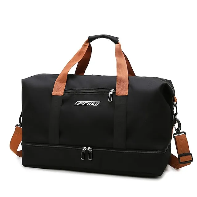 Dry And Wet Separation Large Capacity Travel Bag Casual Outdoor Luggage Bag Handbag