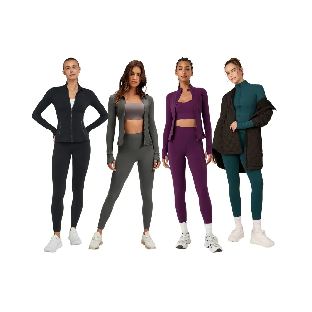 Jacket and Yoga Leggings Daily Set