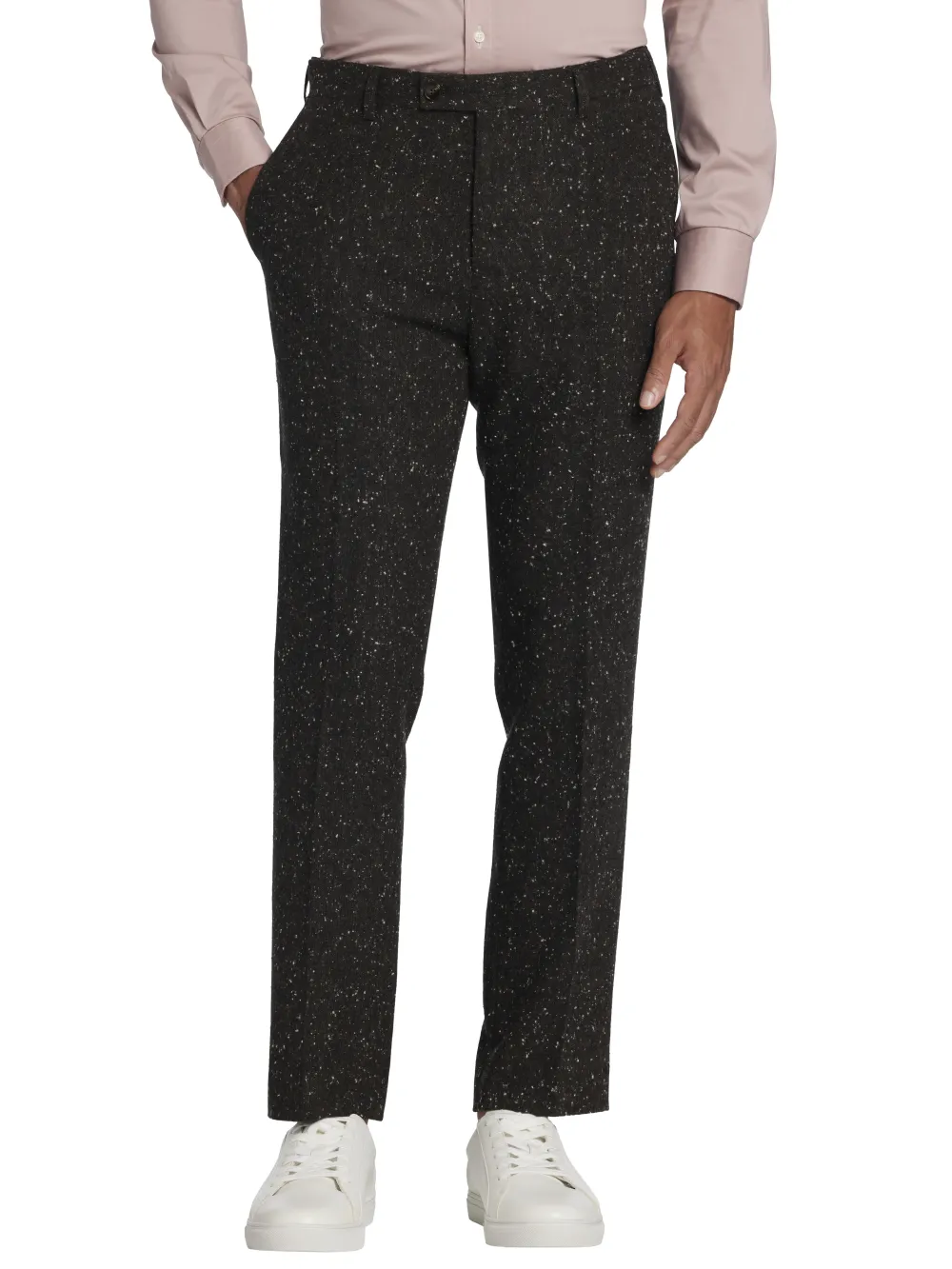 Paisley &Amp; Gray Slim Fit Donegal Suit Pants