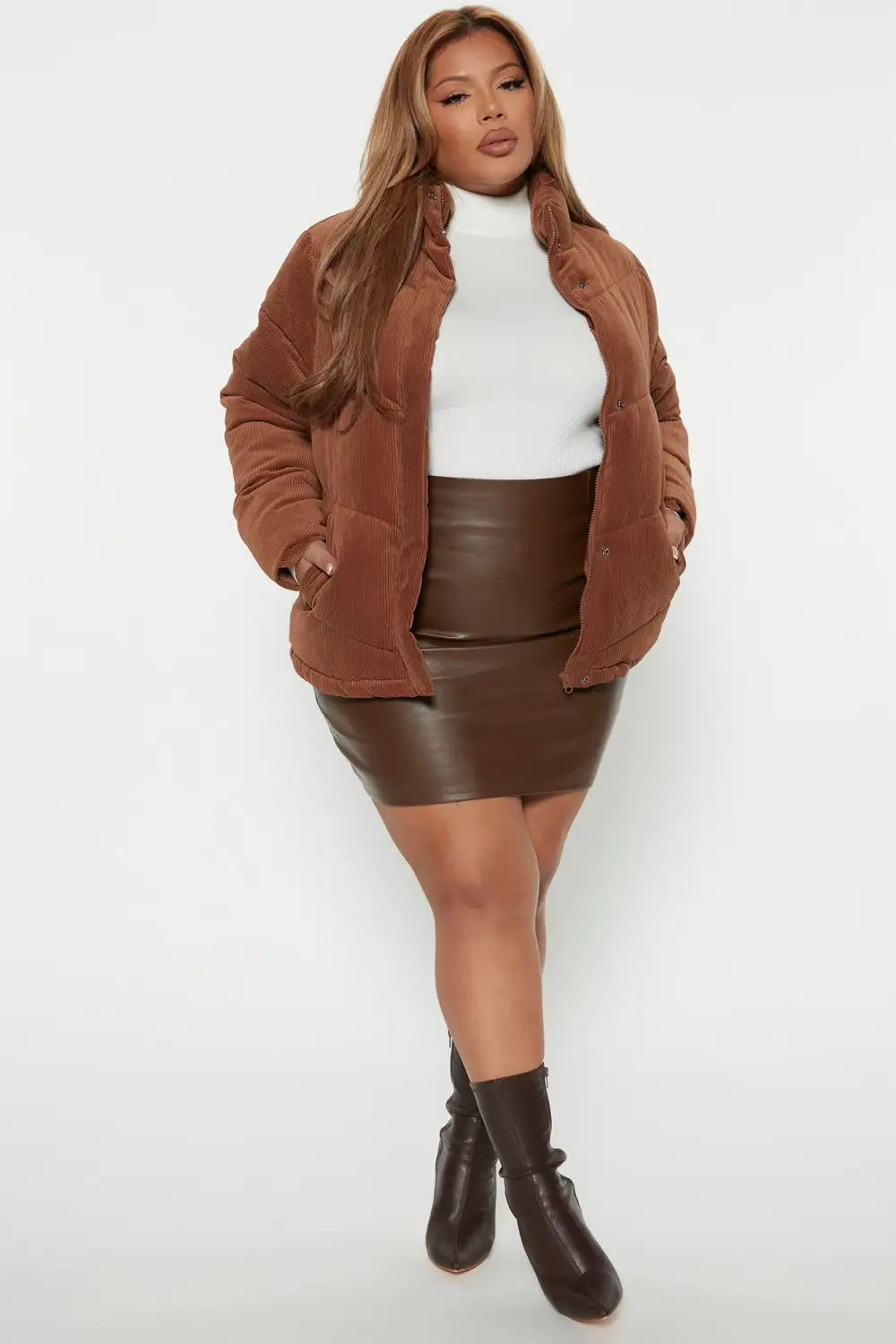 By The Campfire Corduroy Jacket - Cognac