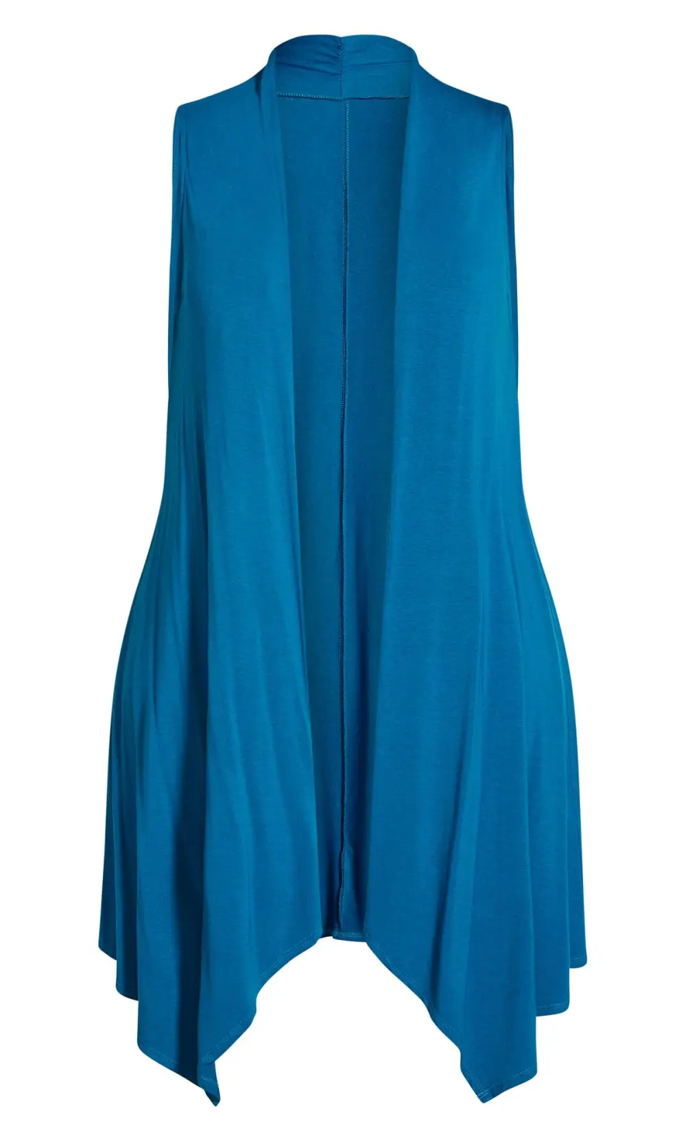 Evans Blue Kahlo Sleeveless Cardigan