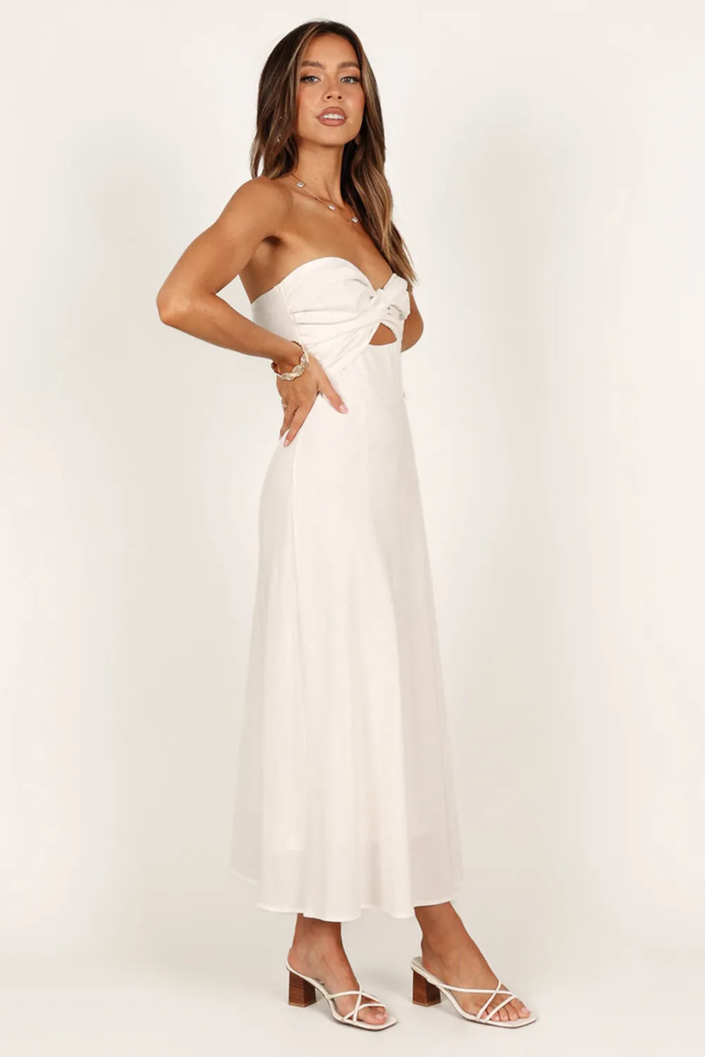 ROSETTA DRESS - WHITE