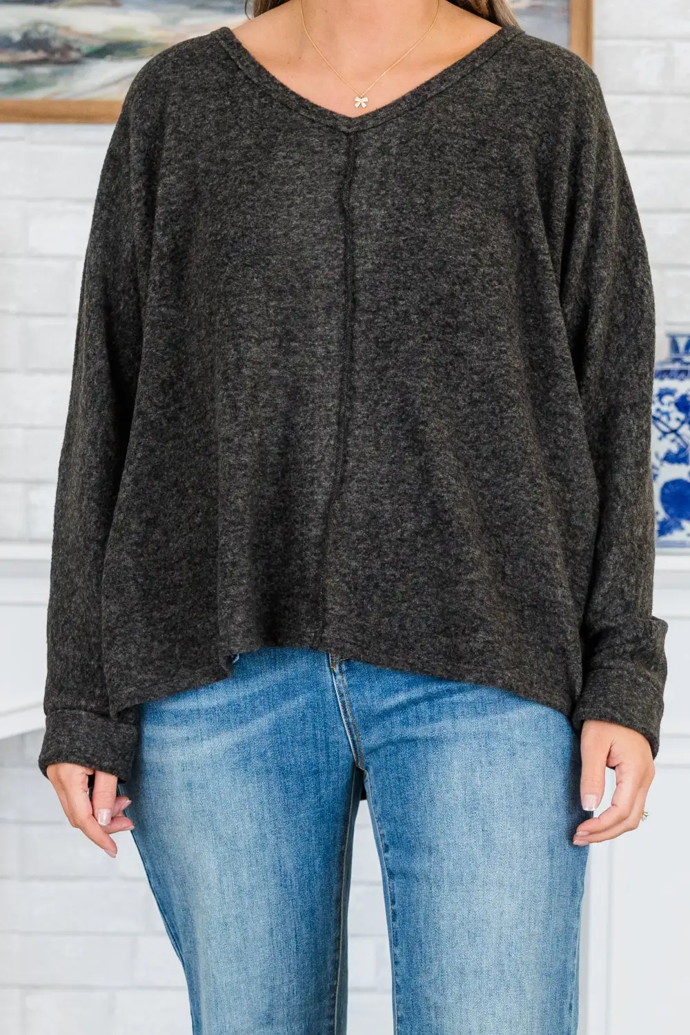 Let's Chill Sweater, Black