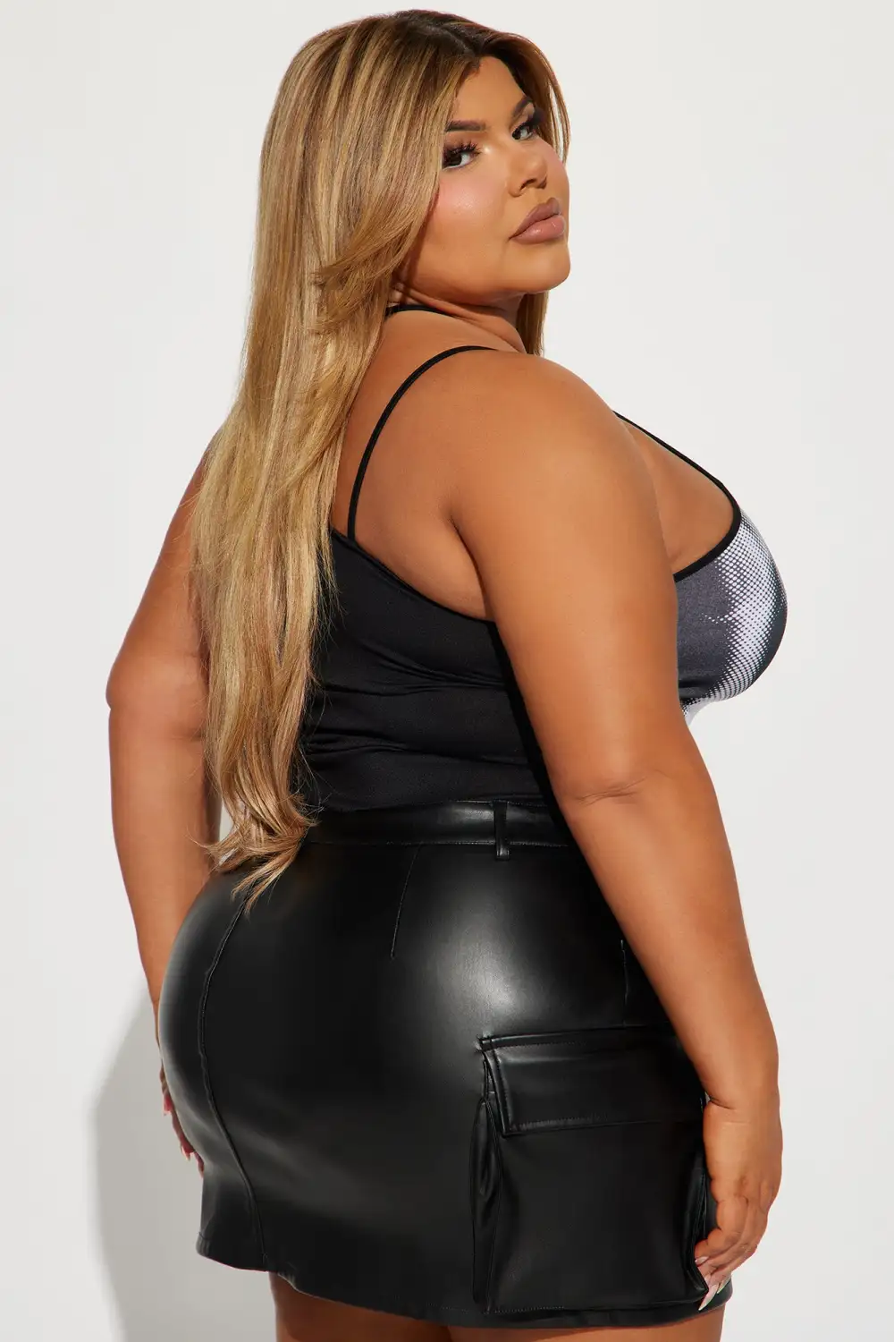 Tempted To Touch Bodysuit - Black/combo