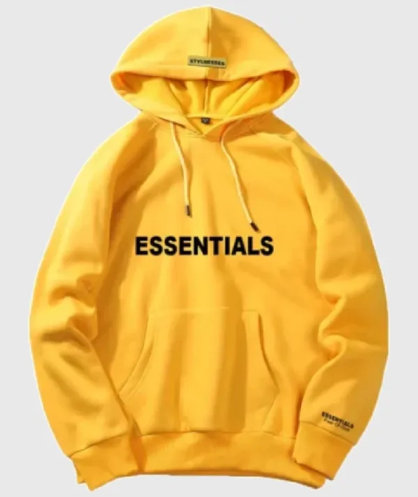 Pullover Hoodie Yellow