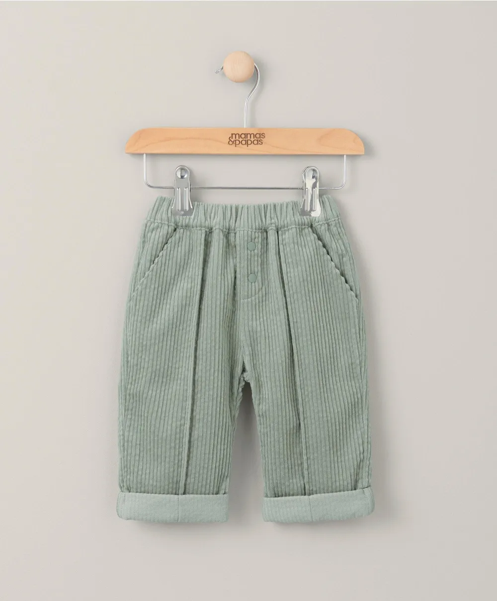 Cord Trousers -  Green