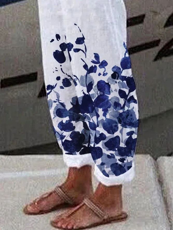Leaves Pockets Loosen Pants