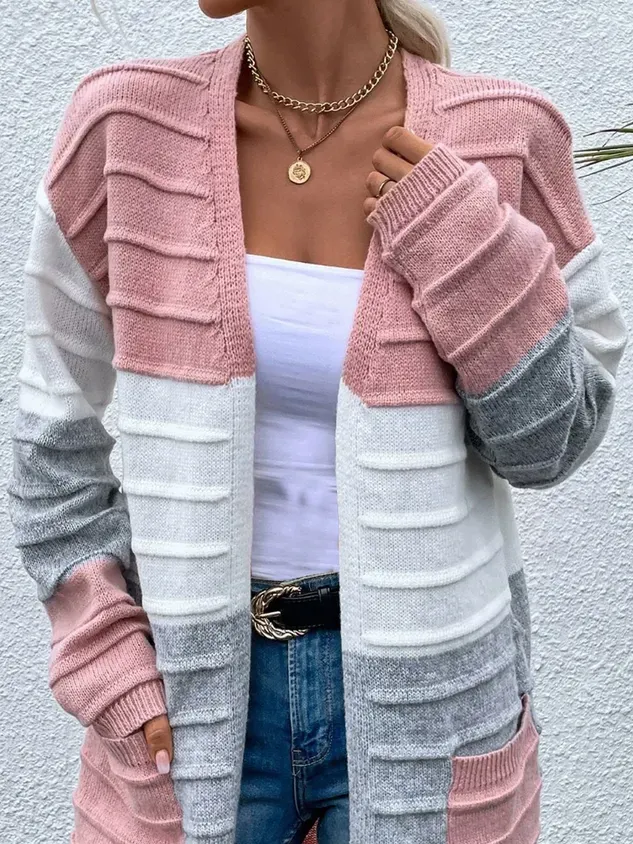 Others Casual Sweater Coat