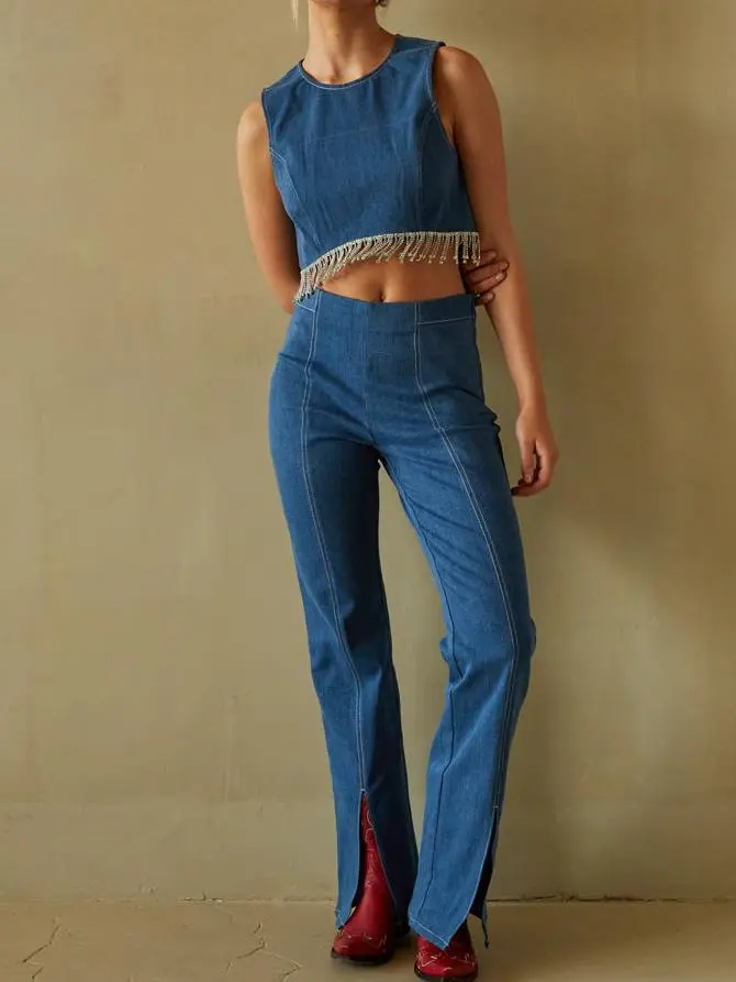 Carrie Denim Flare Jeans