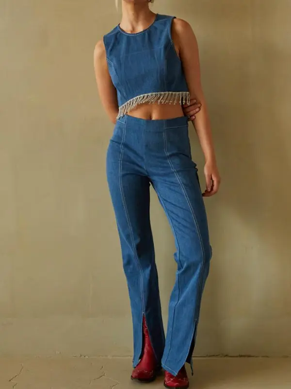 Carrie Denim Flare Jeans