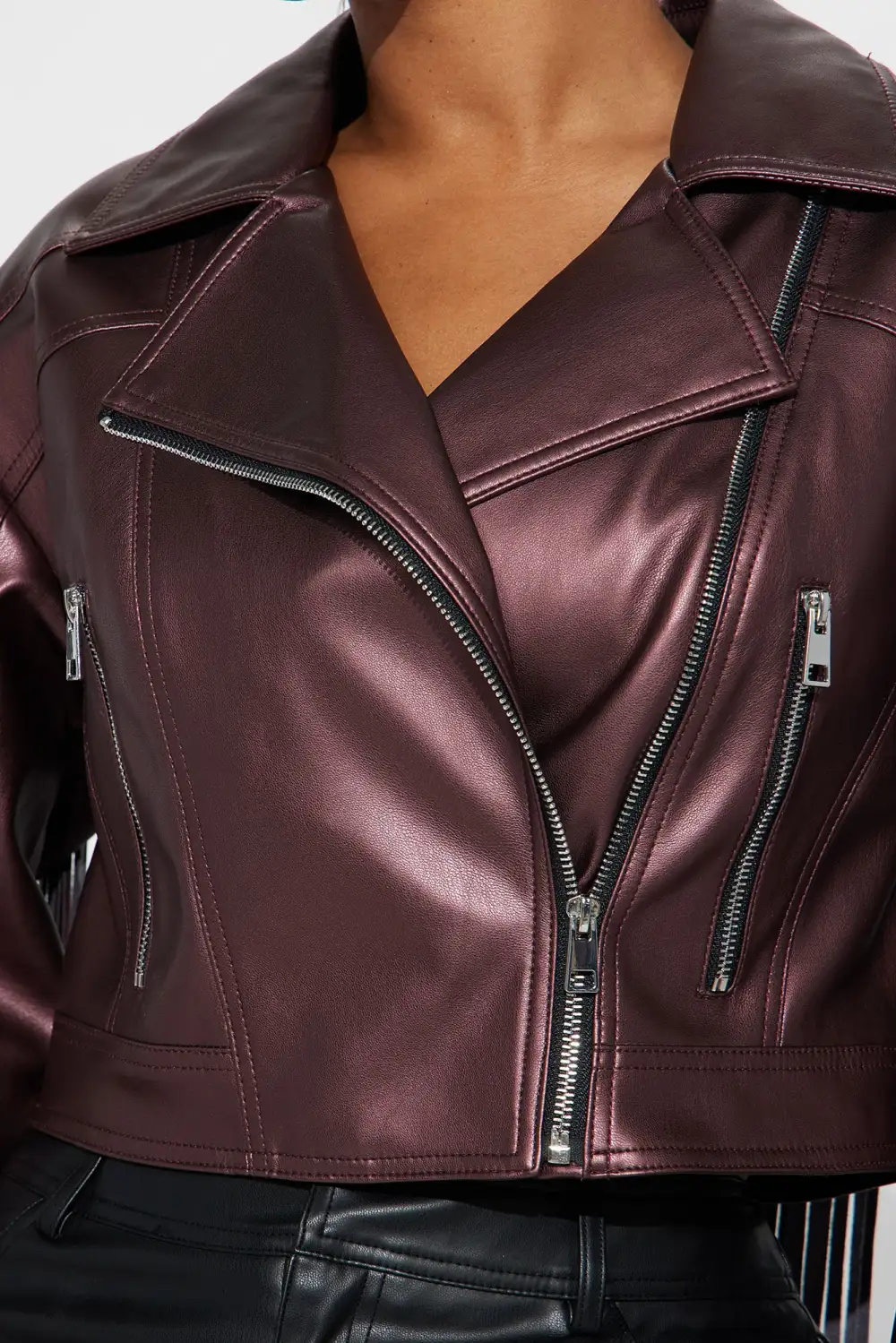 Swing My Way Jacket - Plum