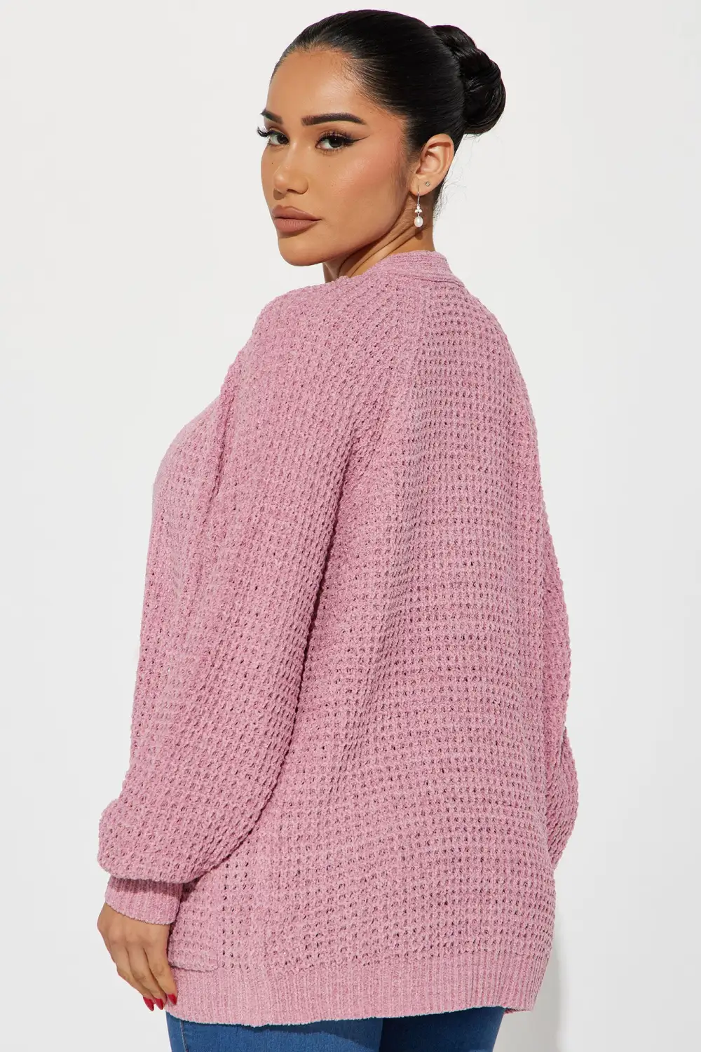 Chillin' Vibes Cardigan - Pink