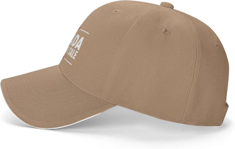 Canada is Not for Sale Hat Adjustable Fashion Hats Polo Trucker Caps for Dad Golf