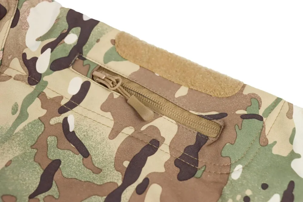 Men's Tactical Softshell Jacket Waterproof Fleece Hooded Hunting Coat