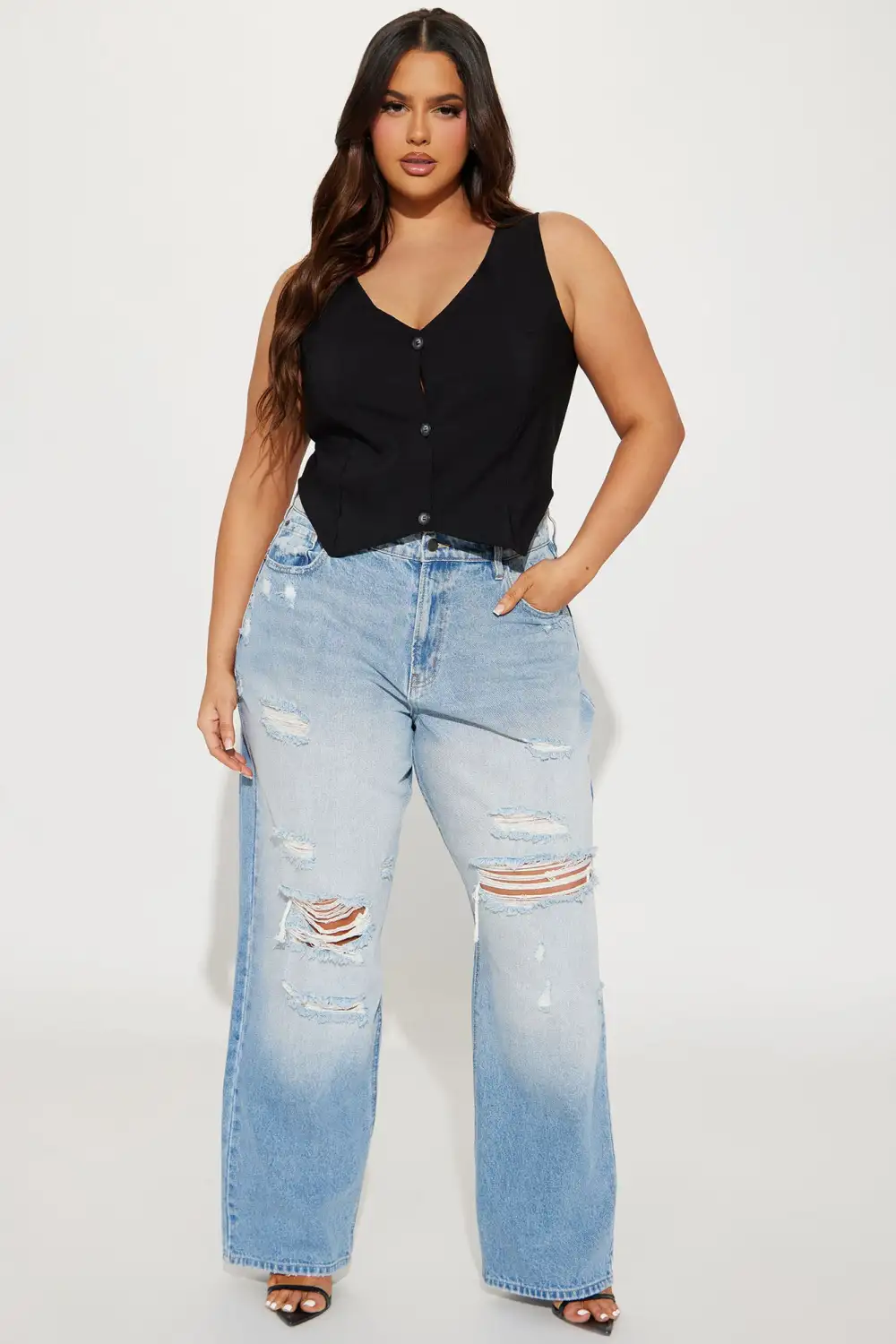 All Around Vest Top - Black