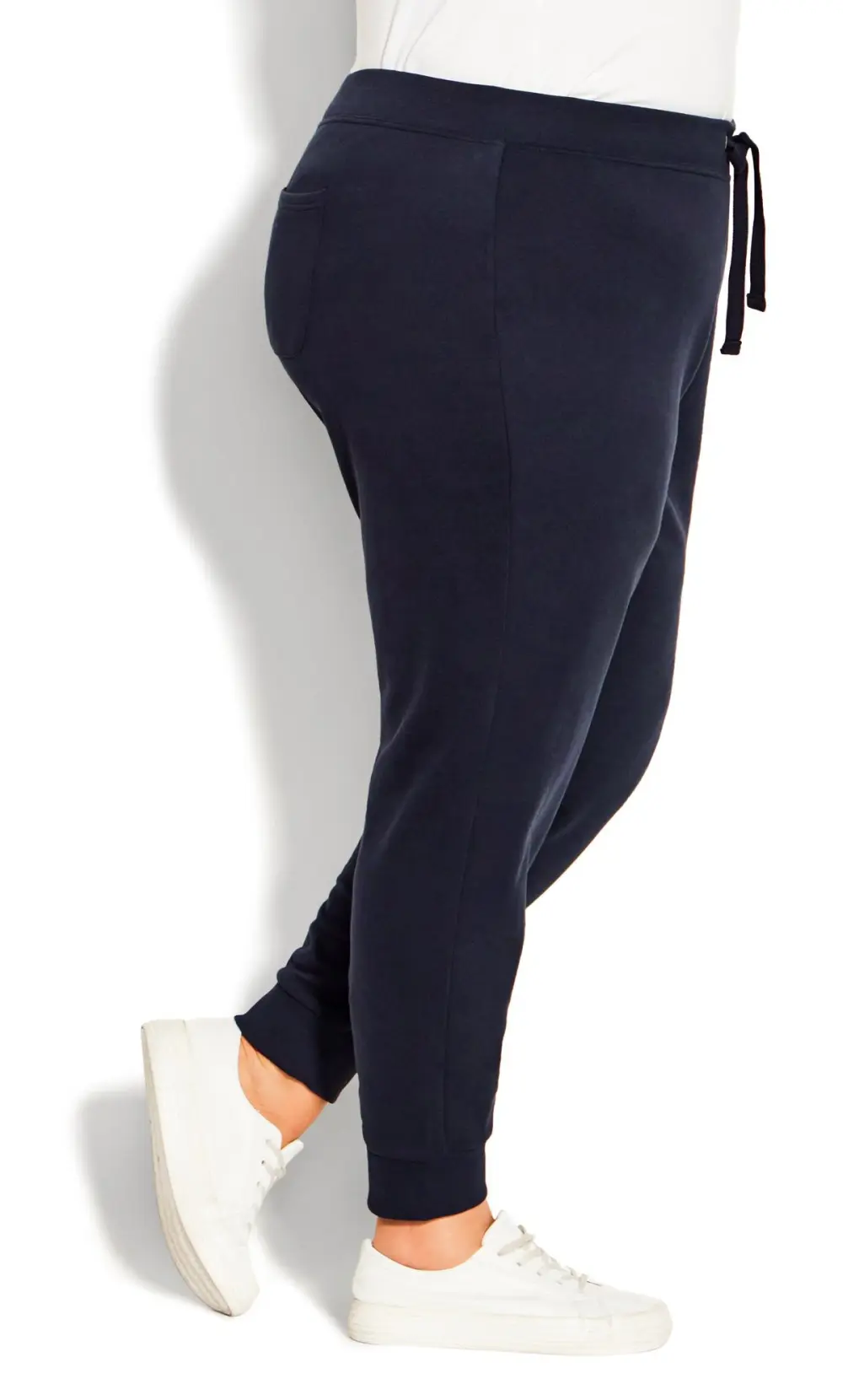 Ave Leisure Navy Plain Track Pant