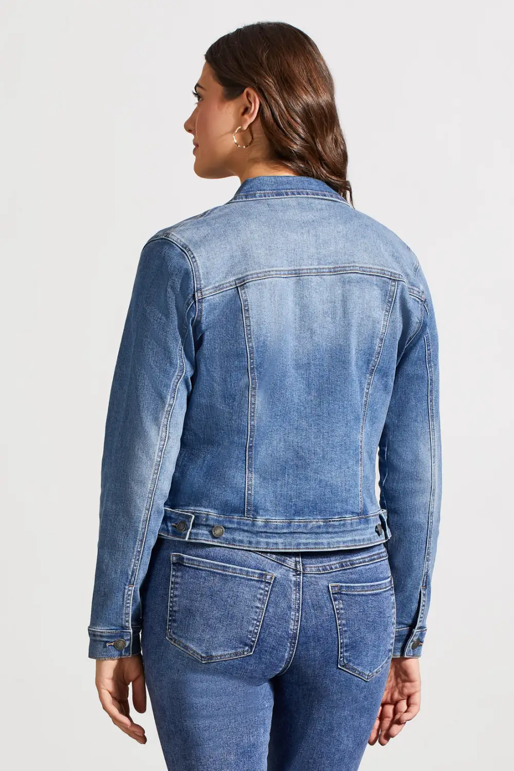 Classic Fit Denim Jacket-Dk.Vintage