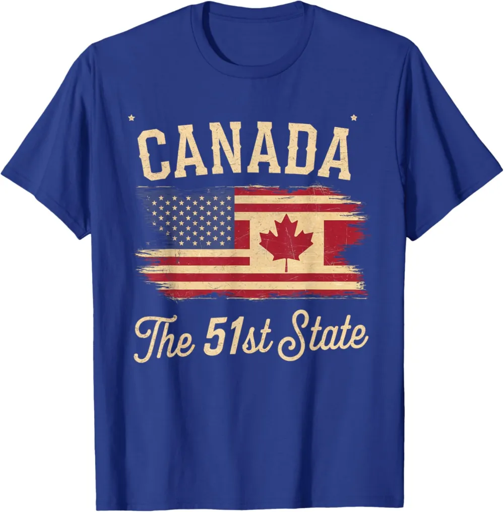 Canada the 51 State | Trump Canada U.S State funny T-Shirt