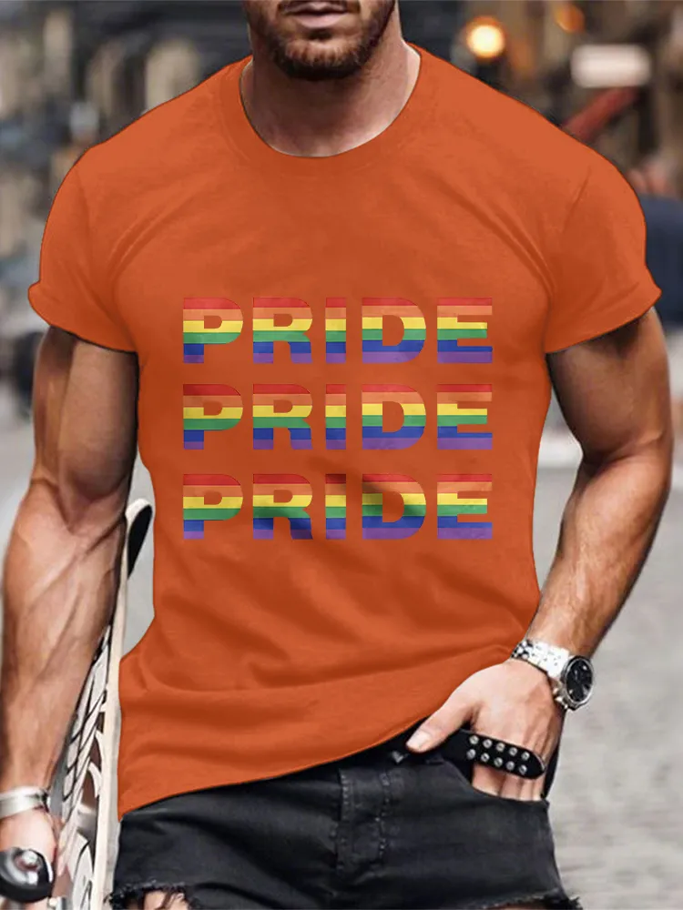 Men'S Pride Month Print T-Shirt