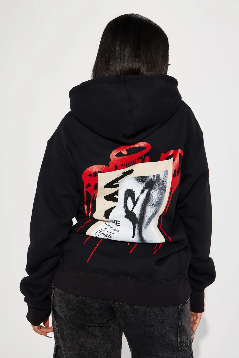 Create What You Love Hoodie - Black