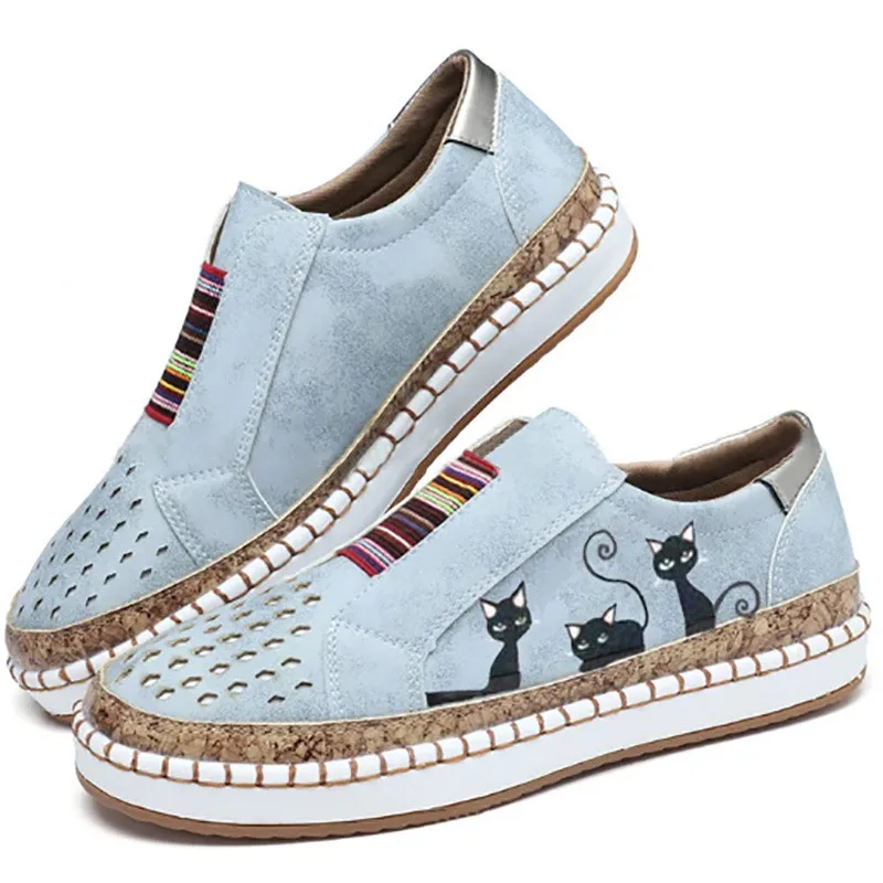 Women's Breathable Flat Bottom Bunion Corrector Sneaker Shoes