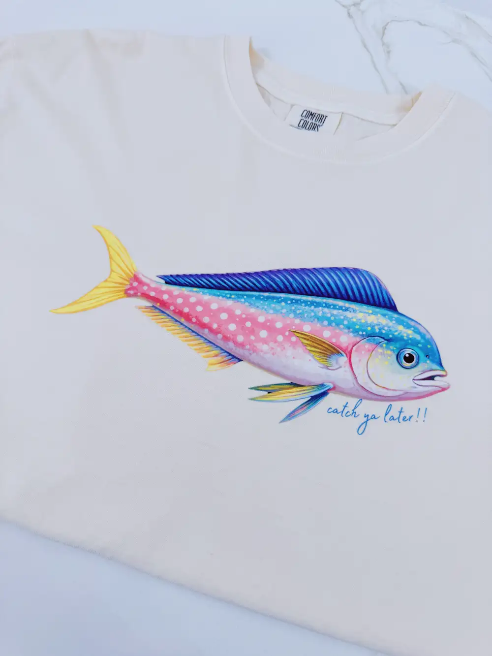 Coastal Cropped Graphic Tee