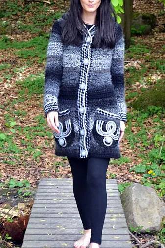 Plus Size Women Long Sleeve Moonlight Outwear