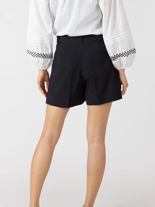 Tailored Trouser Pull-On Shorts