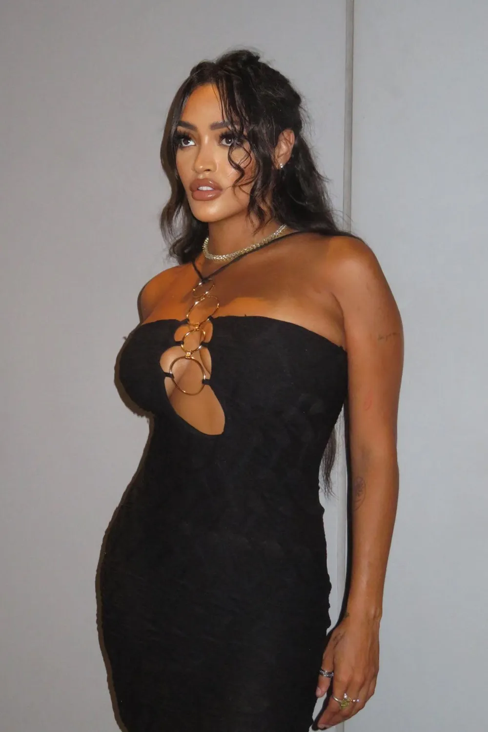 No Rings Attached Maxi Dress - Black
