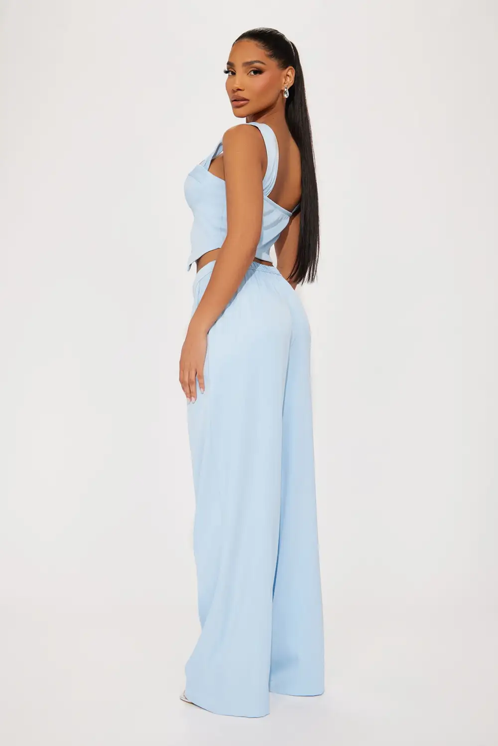 Peyton Pant Set - Light Blue