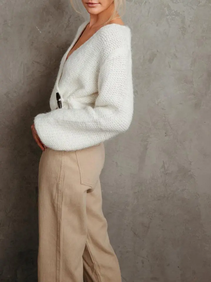 Izzy Wrap Sweater