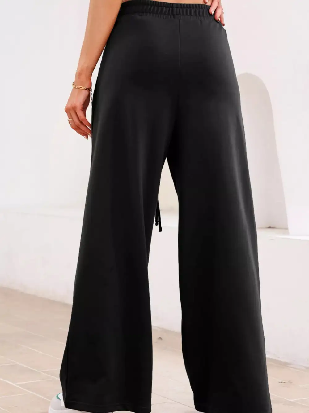 High Waist Pleated Pants