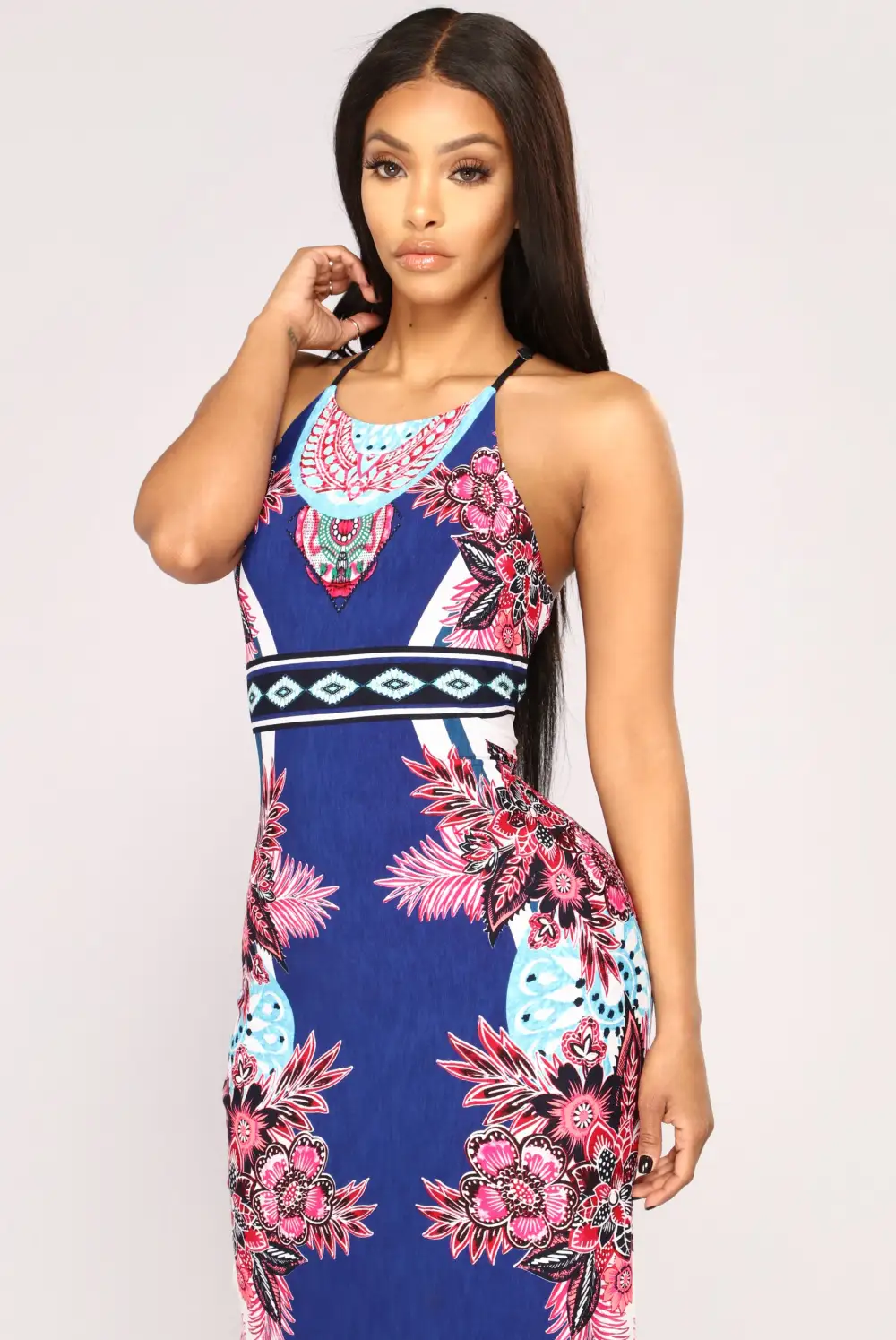 Girl From Ipanema Maxi Dress - Navy