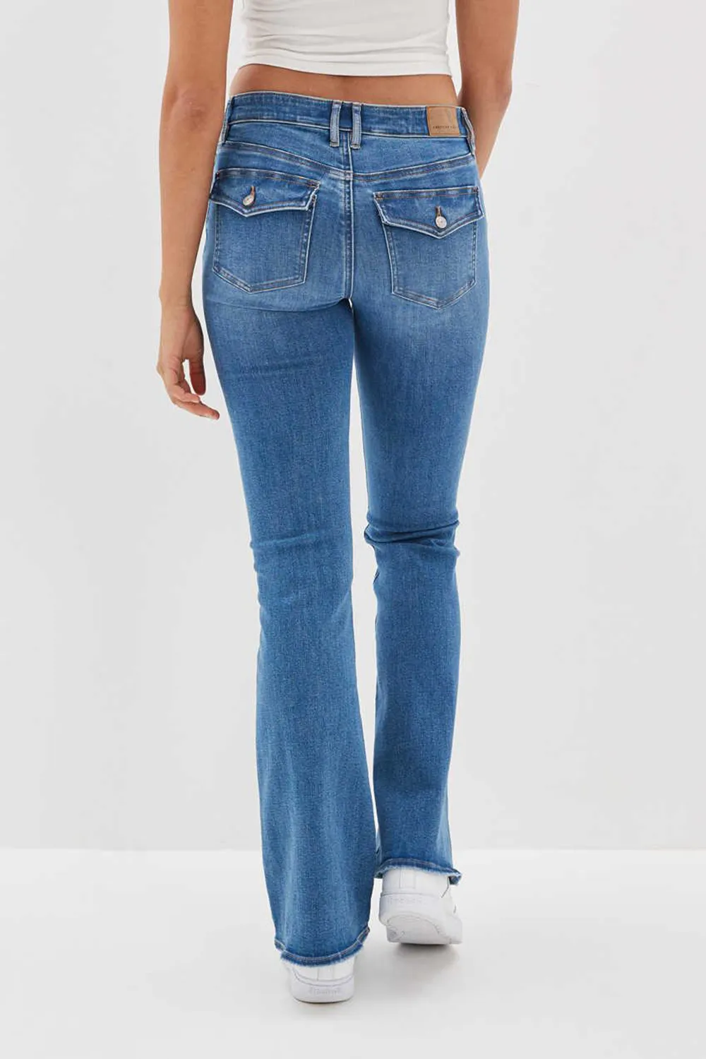 Level Low-Rise Flare Jean