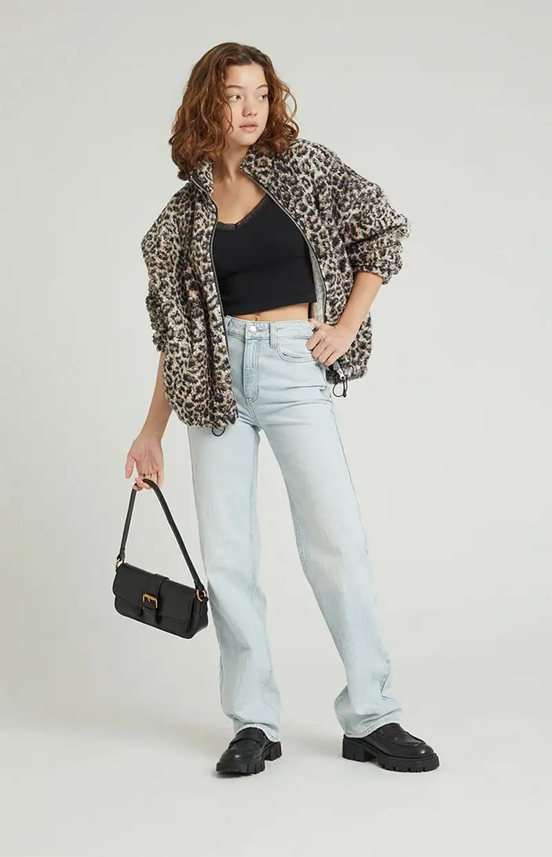 PacSun Stretch Light Indigo '90s Boyfriend Jeans