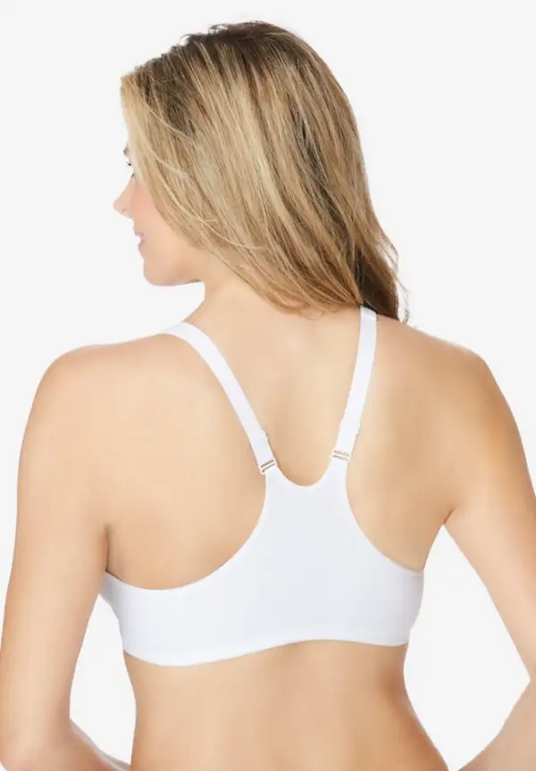 Brigitte Racerback Front-Close Seamless Underwire Bra