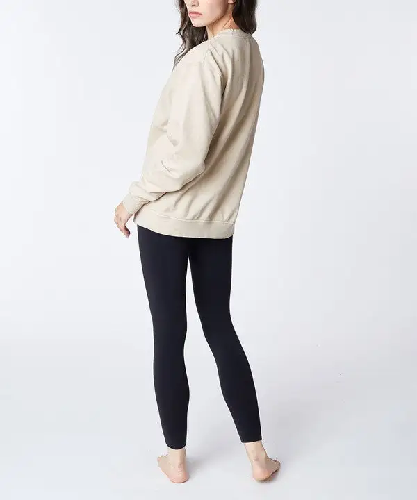Simple Pullover Sweatshirt