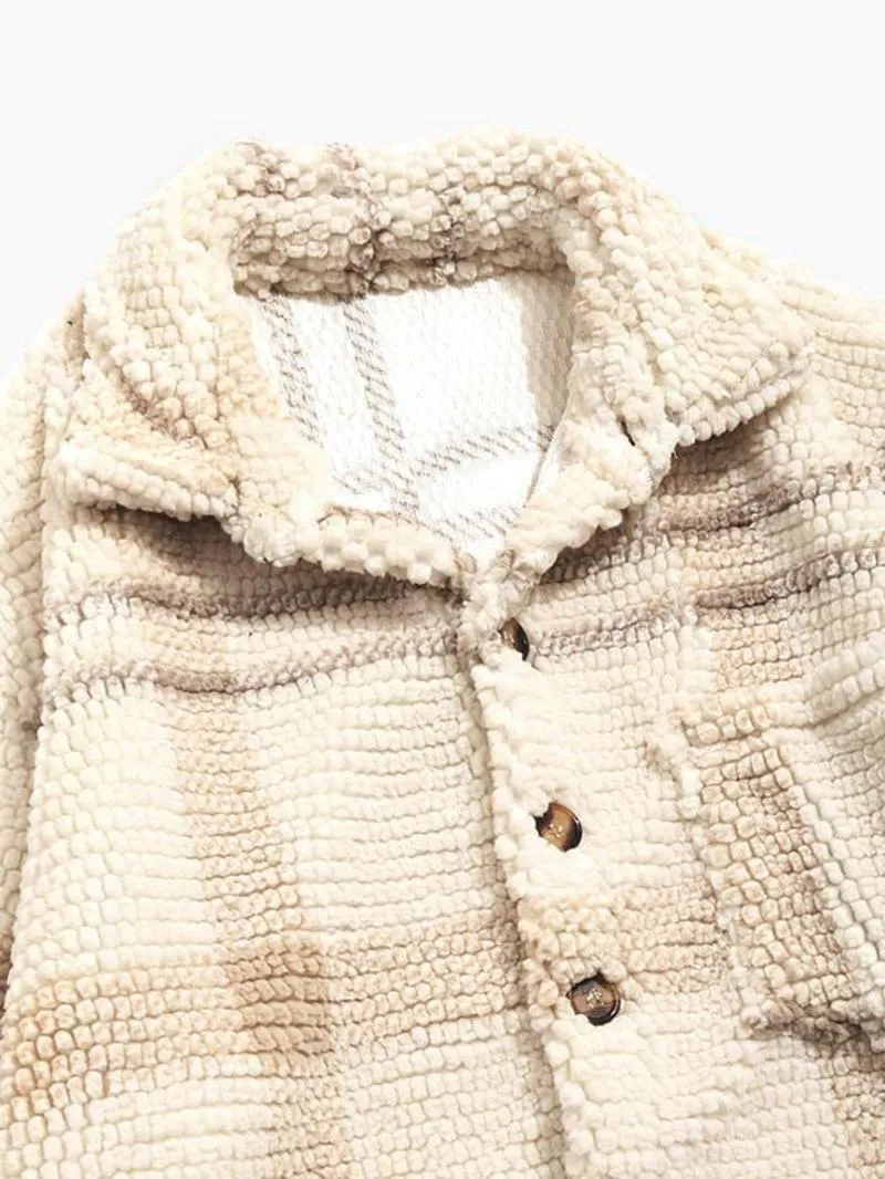 Men's Plaid Print Jacket