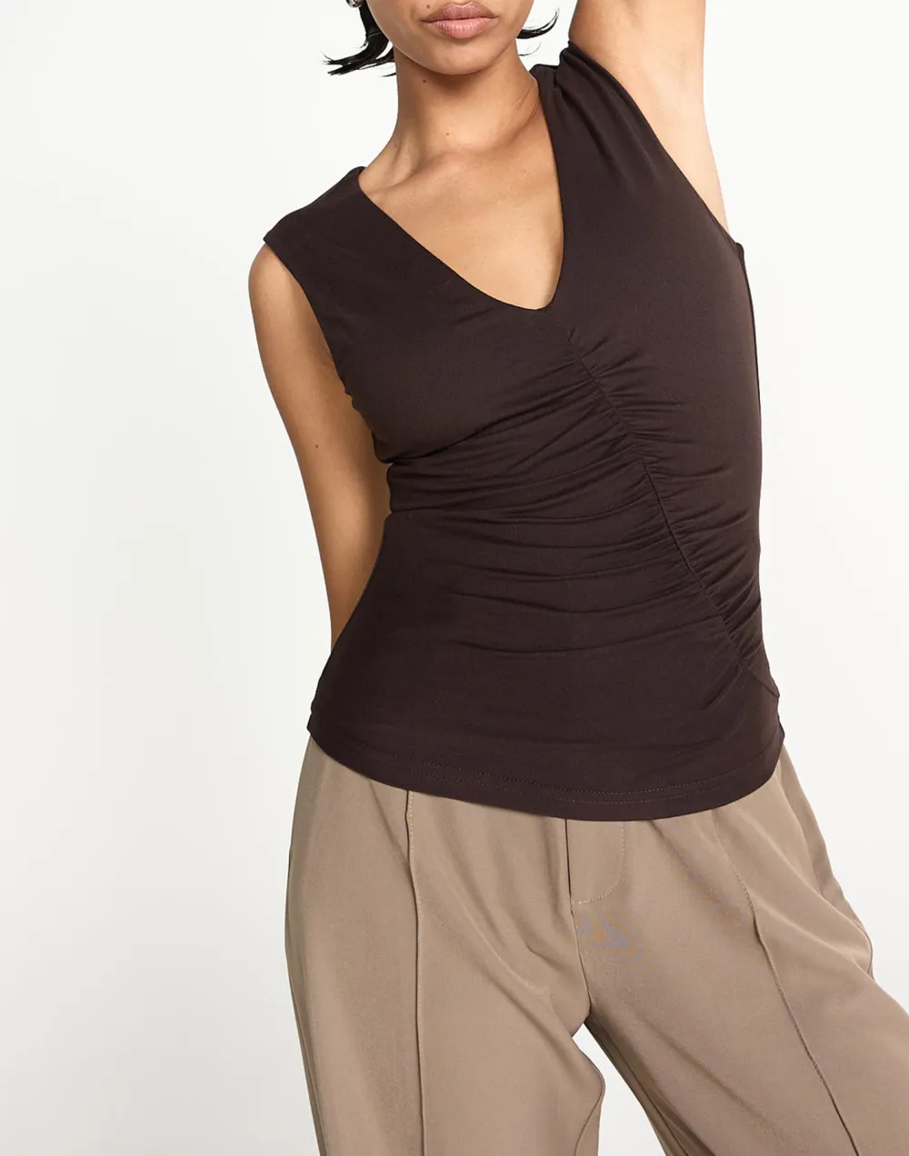 Breathable Soft V-Neck Slim Vest