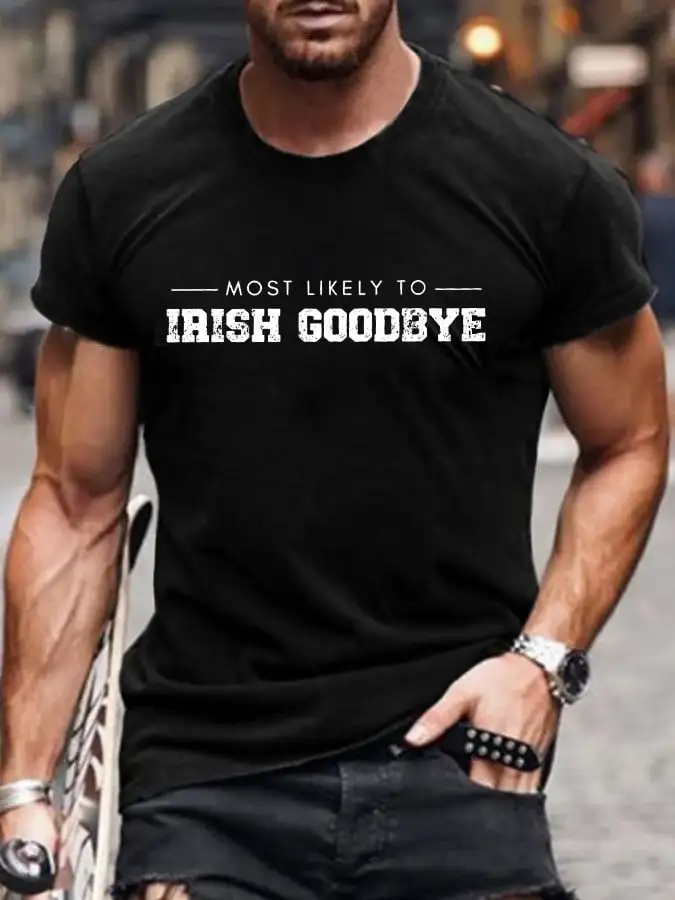 Men's St. Patrick's Day Print T-Shirt