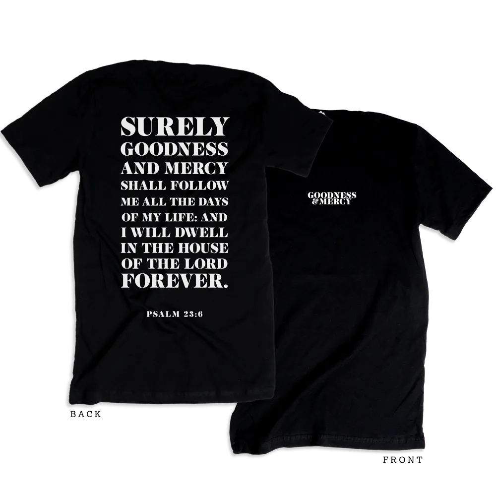 Goodness & Mercy Adult Box T-Shirt