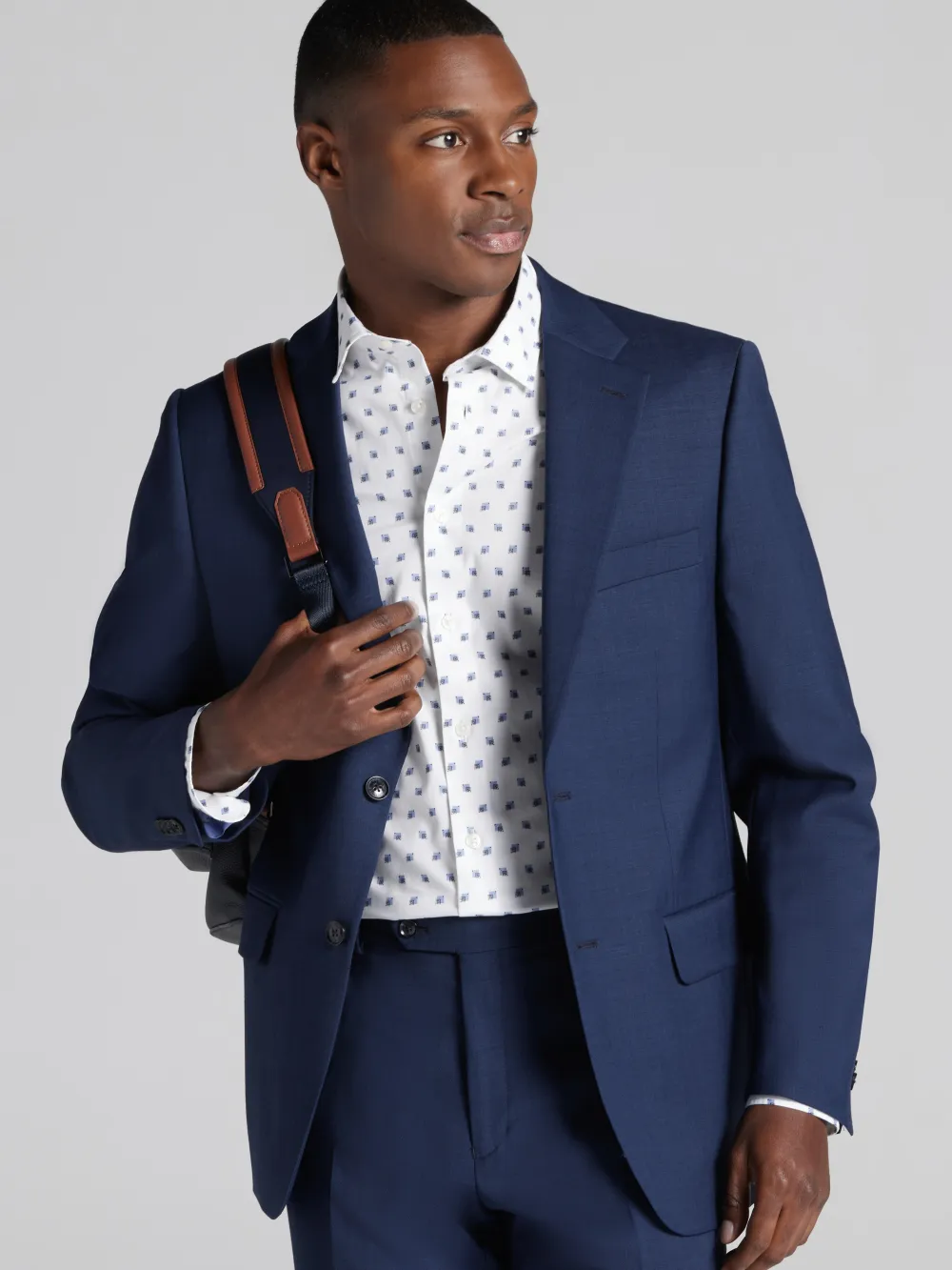 Tommy Hilfiger Modern Fit Wool Blend Suit Jacket