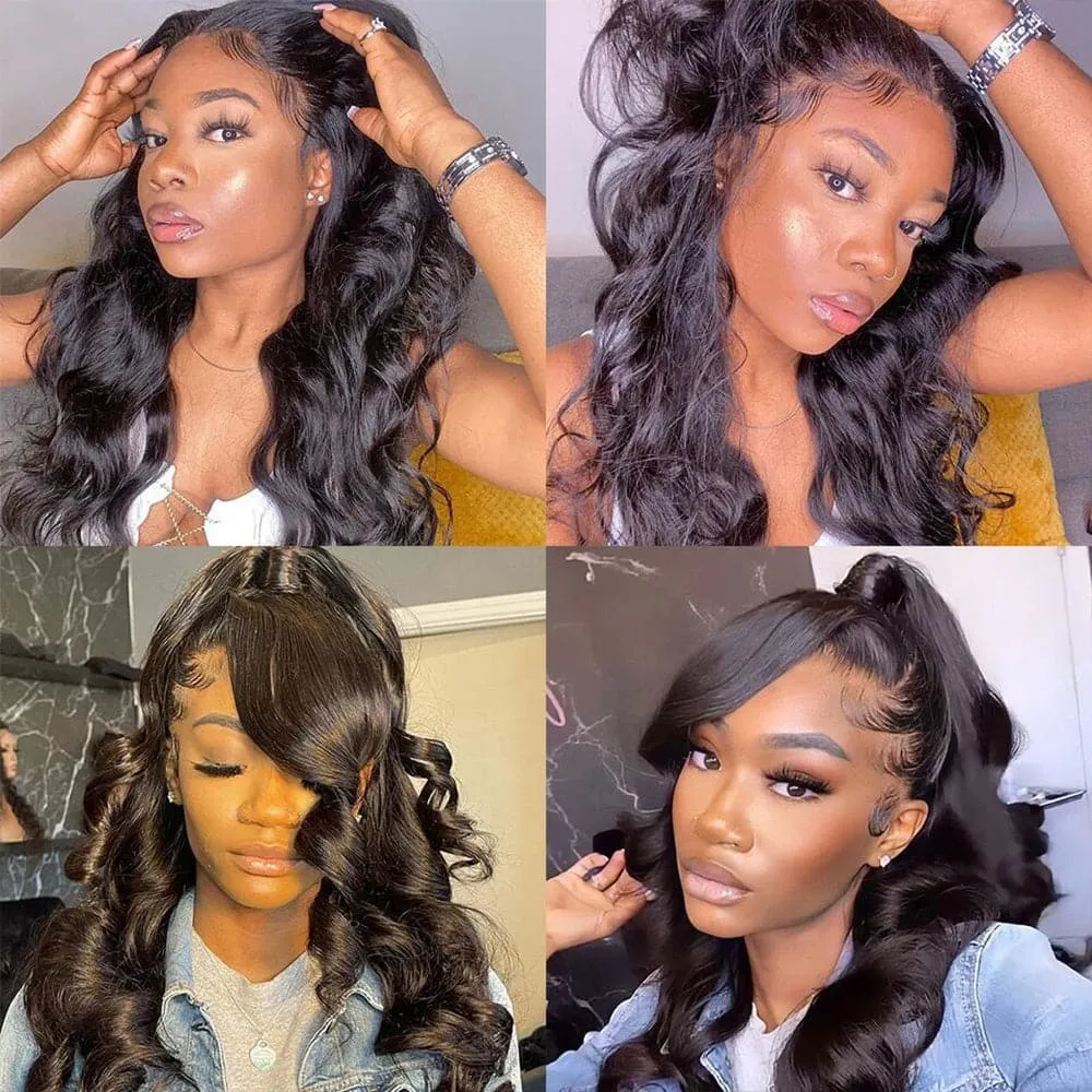 Sterly 13×4 / 13×6 HD Lace Body Wave Lace Front Wigs Transparent Lace Human Hair Wig