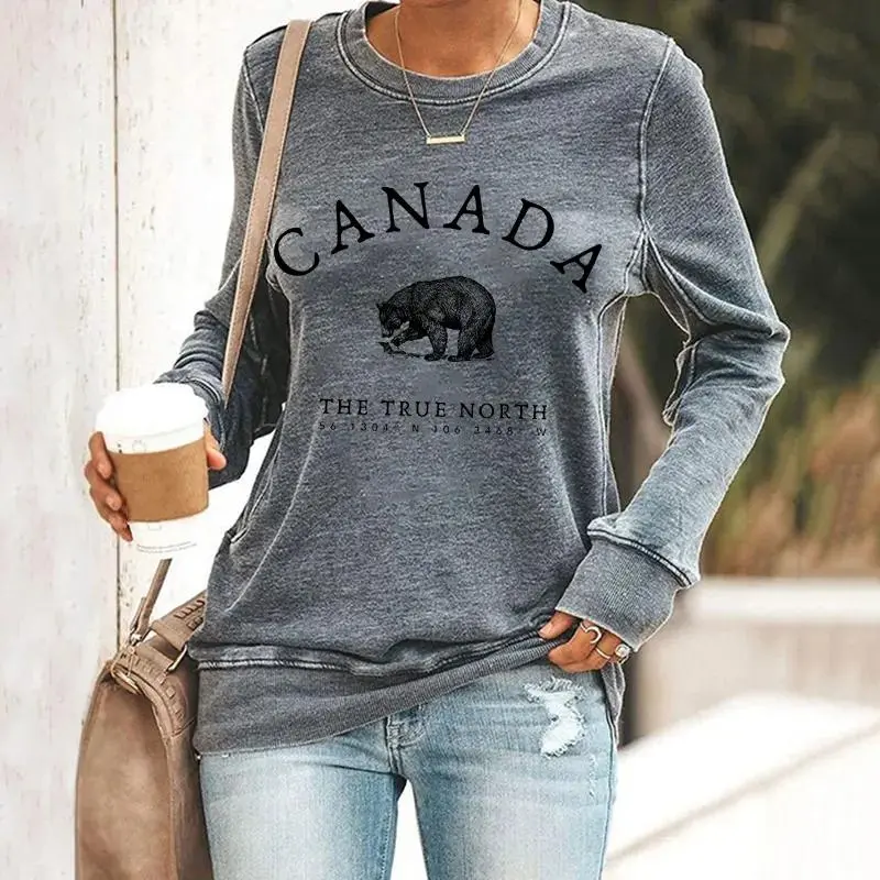 Canadian Bear The True North Crew Neck Sweatshirt