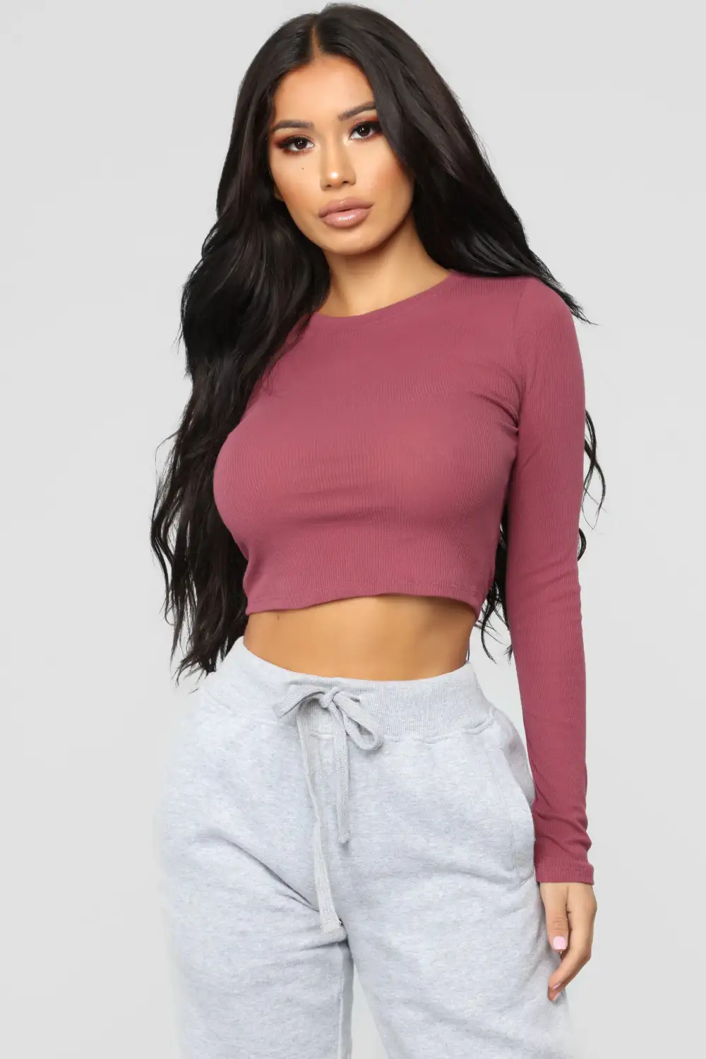 Waiting For You Tee - Mauve