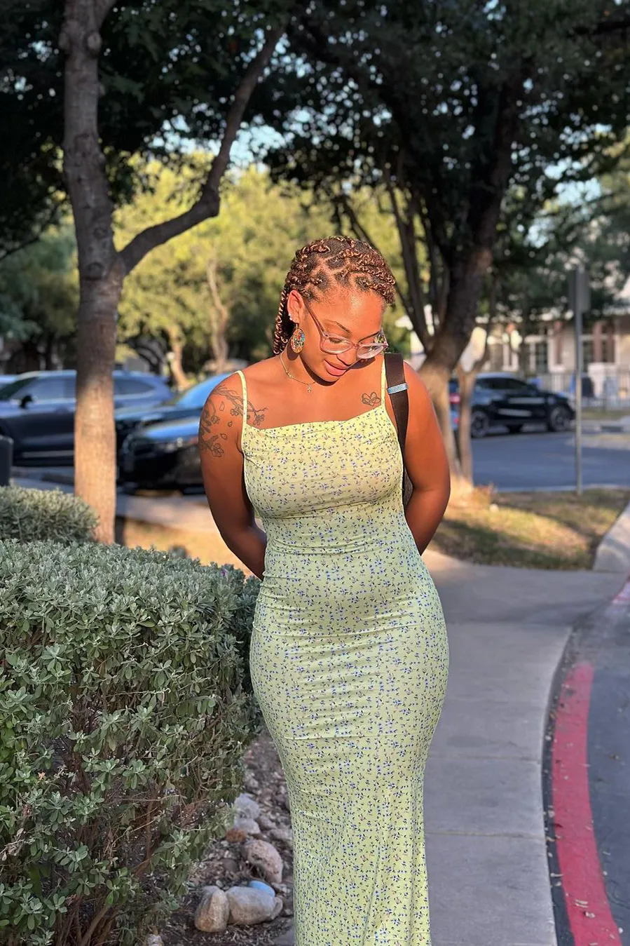 Polina Floral Maxi Dress-Yellow